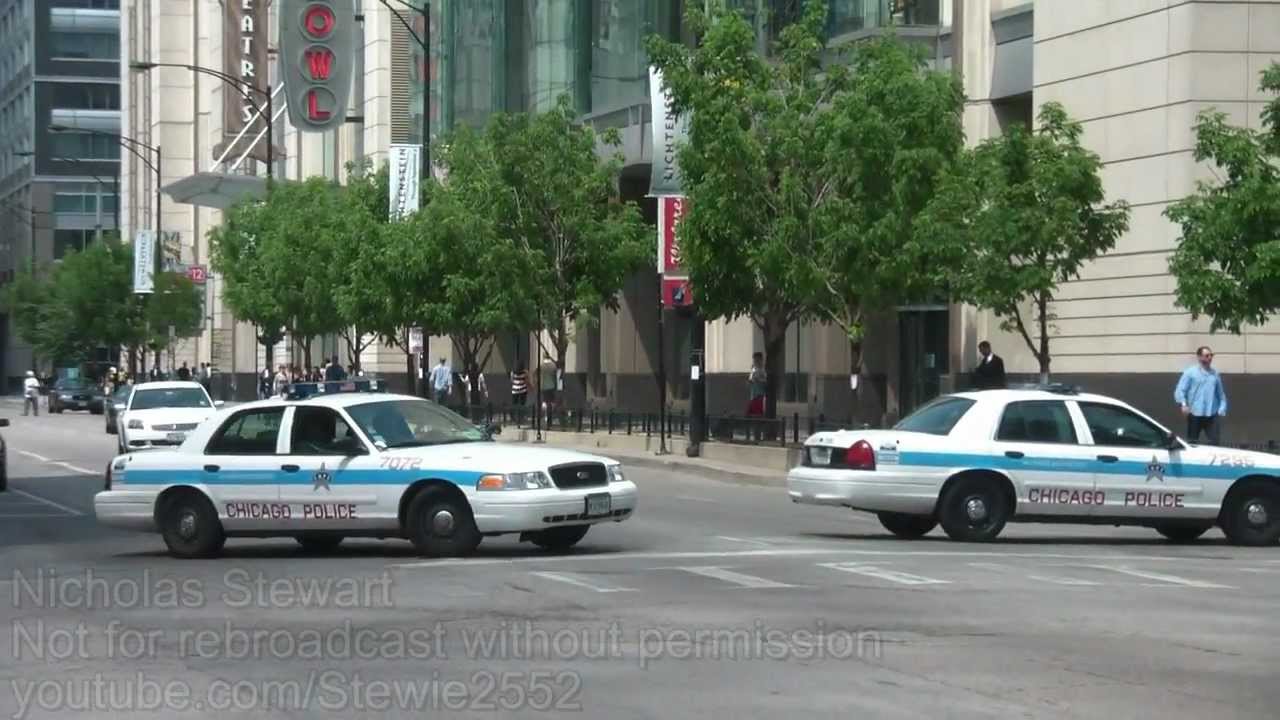 NATO Chicago Delegate Motorcades (Dignitary Police Convoys)