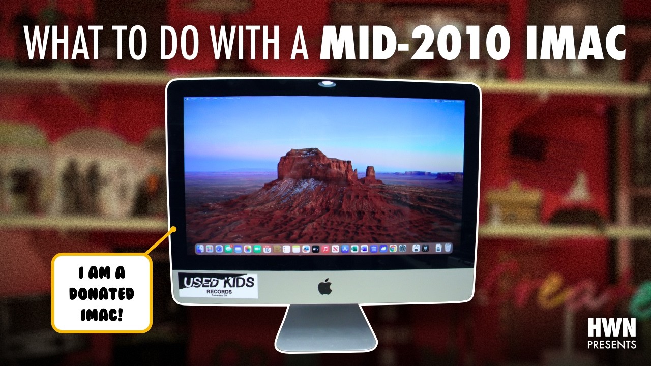 What to do with an 2010 iMac - YouTube