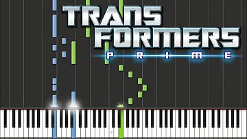Transformers Prime - Opening Theme | Piano Tutorial