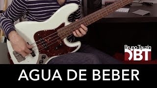 Video thumbnail of "AGUA DE BEBER 🎸 Bossa Nova Bass Arrangement"