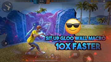 SUPAR FAST GLOO WALL MACRO PC 💻 | FAST SIT UP GLOO WALL MACRO BLUESTACKS 5 | MACRO GLOO WALL PC 💻