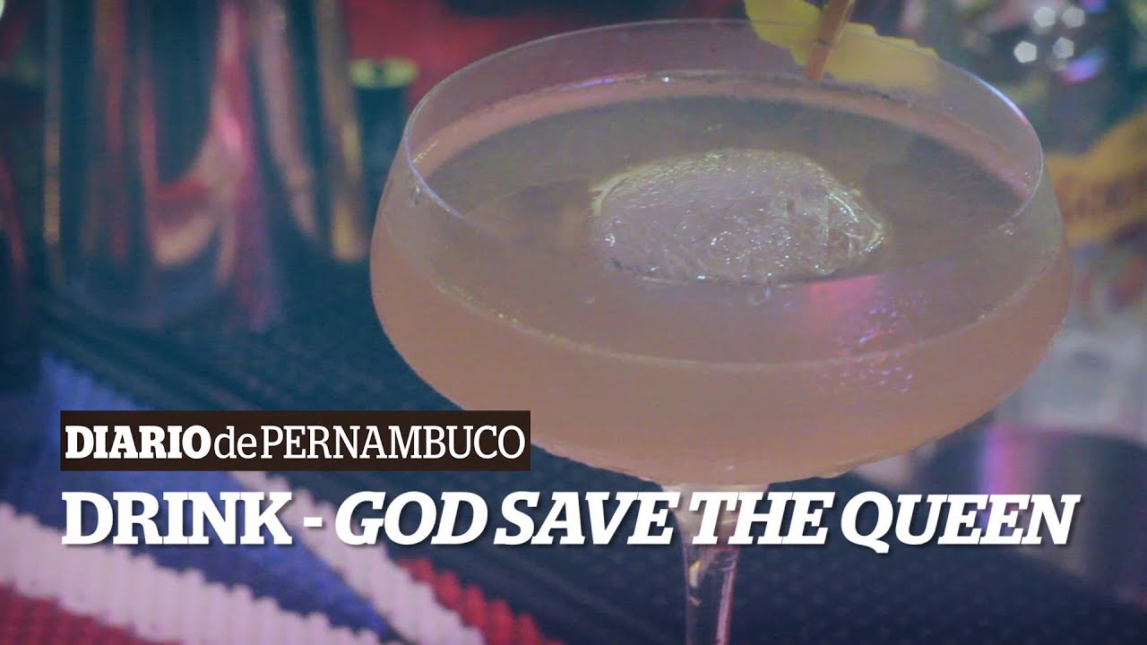 Drink da sexta: God Save The Queen pernambuco map