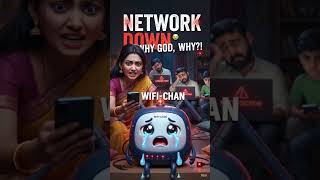 wifi ki kahaani🤍. #trending #trendingshorts #wifi #slowed #1million