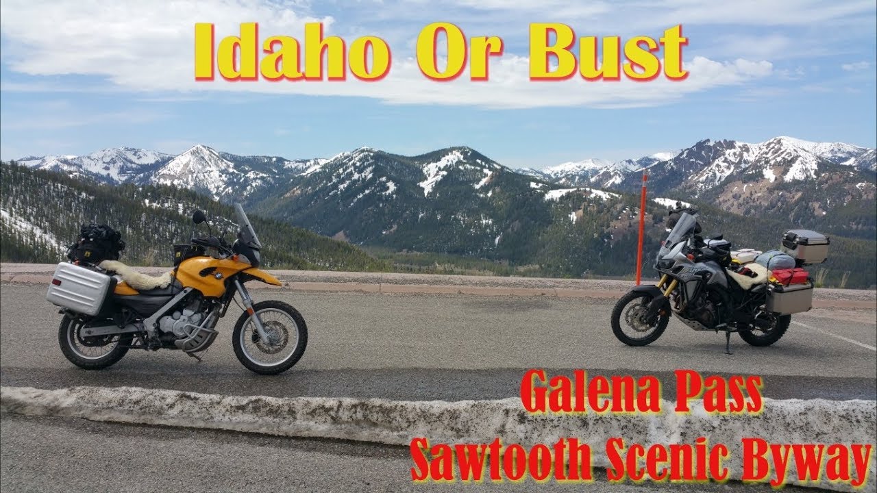 moto2 Idaho Or Bust - Galena Pass Sawtooth Scenic Byway
