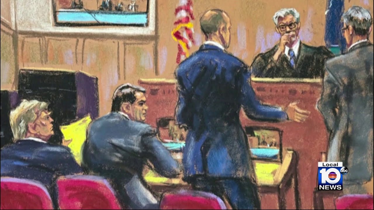 Jurors hear closing arguments in Trump hush money trial - YouTube