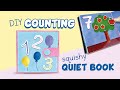 DIY Numbers baby book 123 Squishy Quiet Book