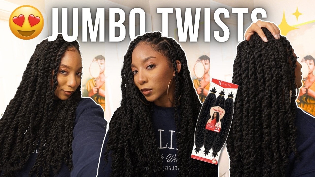 JUMBO Twist with Textured Synthetic Hair!