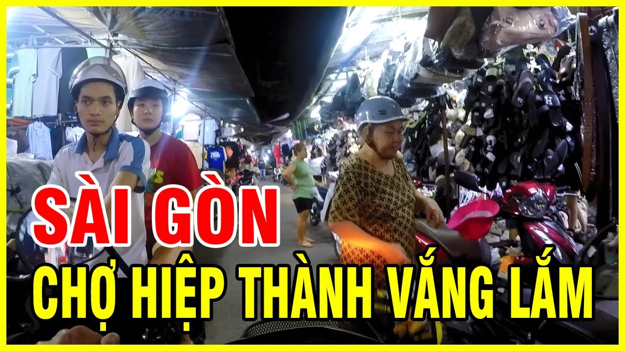 Sài Gòn Chợ Hiệp Thành Vắng Khách Lắm
