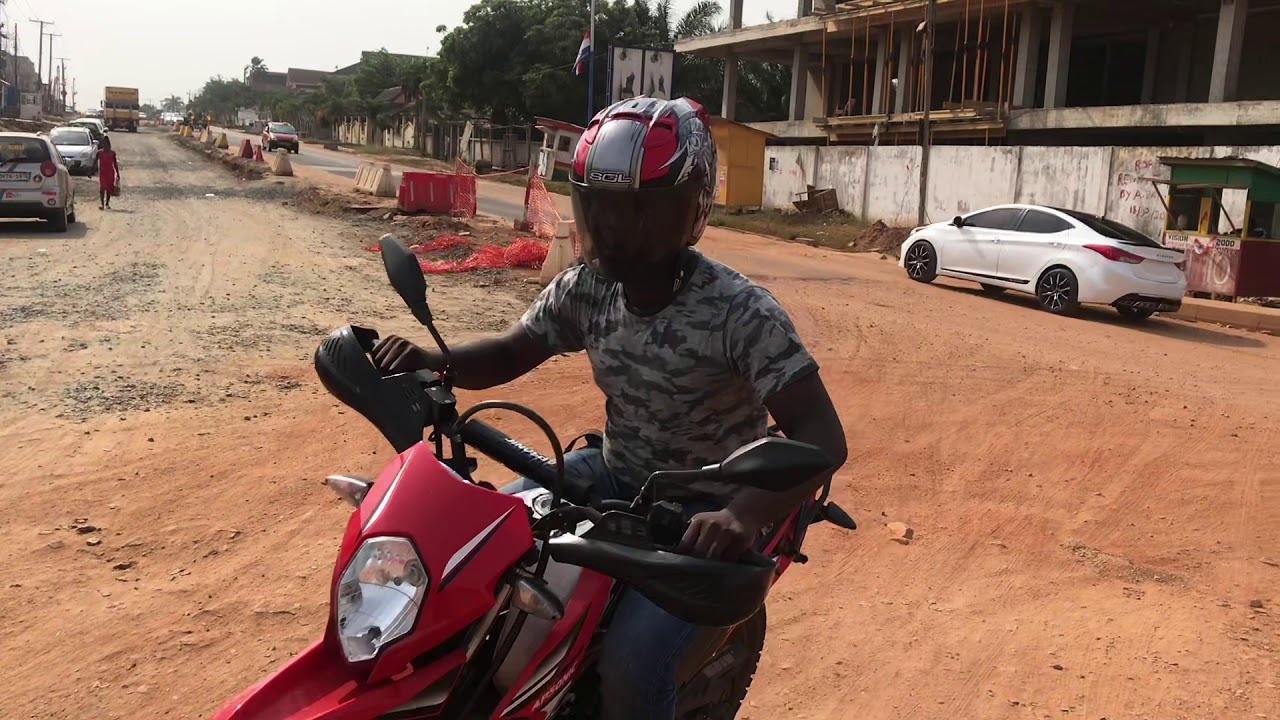 East Legon Boundary road new construction round about