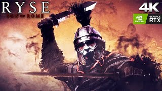 Ryse Son Of Rome - Roman General Tells The Story Of Damocles The Black Armored Betrayed Warrior 4K