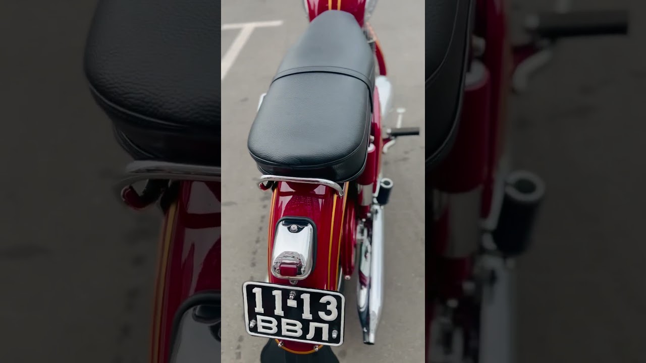Ява 350 «Старушка». Мотоцикл 1969 года выпуска.