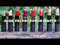 Gosh Velvet Touch Matte Lipsticks | Swatches | itsagustasif