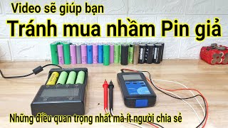 Cách phân biệt PIN Lithium chính hãng và kiểm tra chất lượng PIN chính xác, tránh mua nhầm PIN giả.