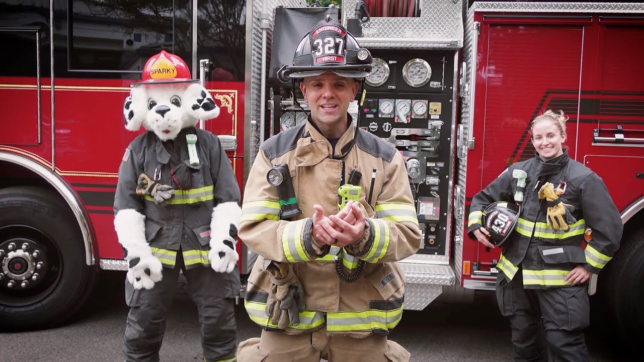 Fire Prevention Week with Sparky the Fire Dog YouTube