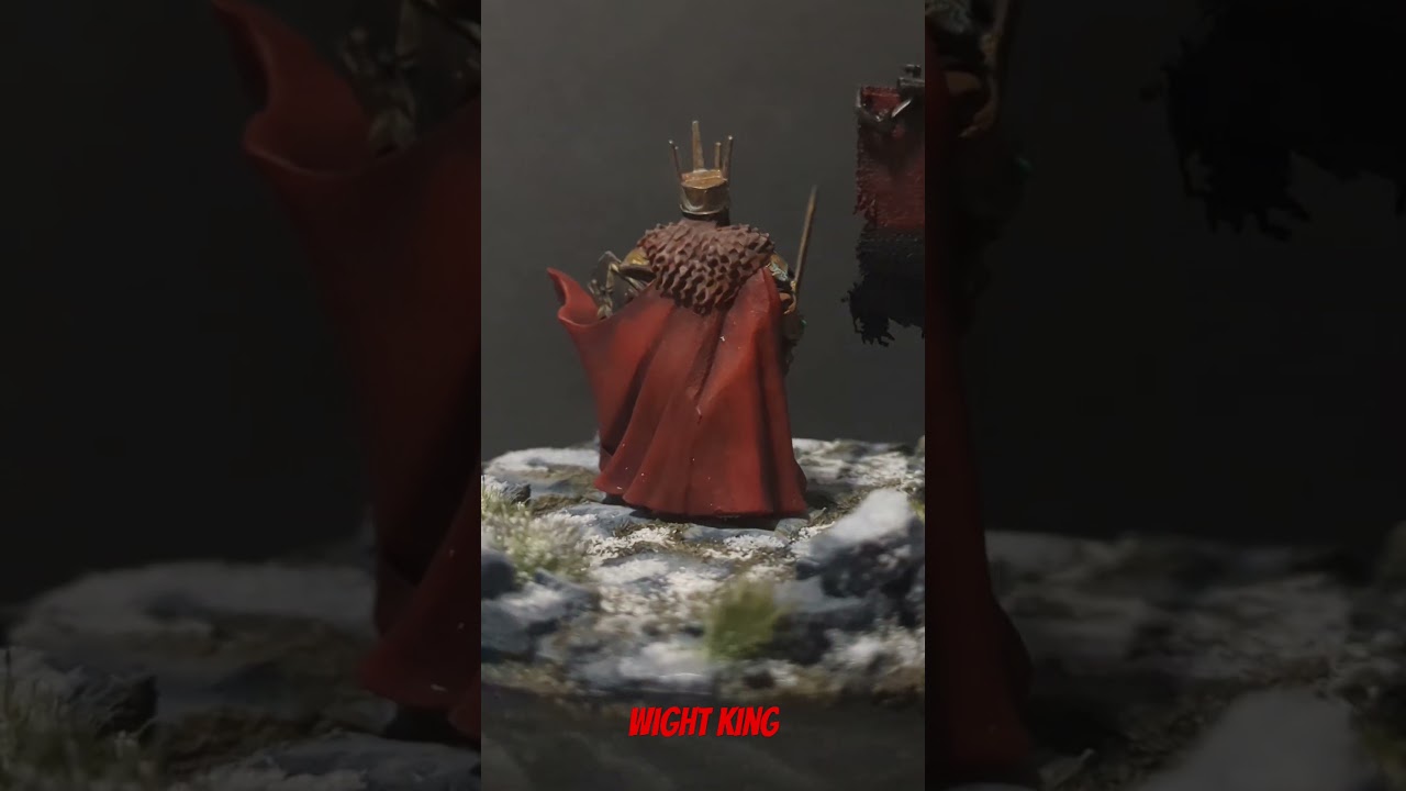 Warhammer Age of Sigmar Wight King Diorama 