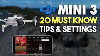 DJI Mini 3 - 20 Must Know Tips \u0026 Settings For Your Drone | DansTube.TV