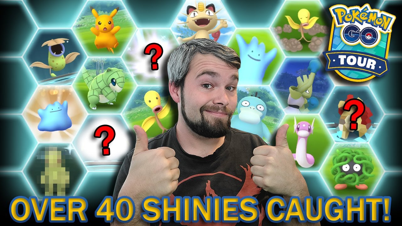 Pokemon Go Tour: Kanto! Shiny Hunting✨,Shiny Mew Quest✅,Raids & more!  2/20/21🎫