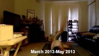 Breakdance Flare Progression 2012-13