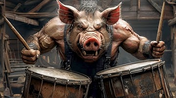 Hog Domination | Metal AI Music Video