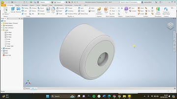 Langkah Menggunakan Tool Fillet dan Chamfer pada Autodesk Inventor 2024