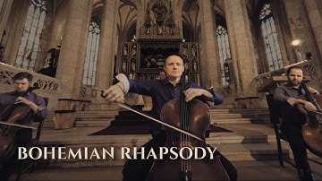 Bohemian Rhapsody (Excerpt) — Drone one-take inside Gothic Cathedral | Prague Cello Quartet