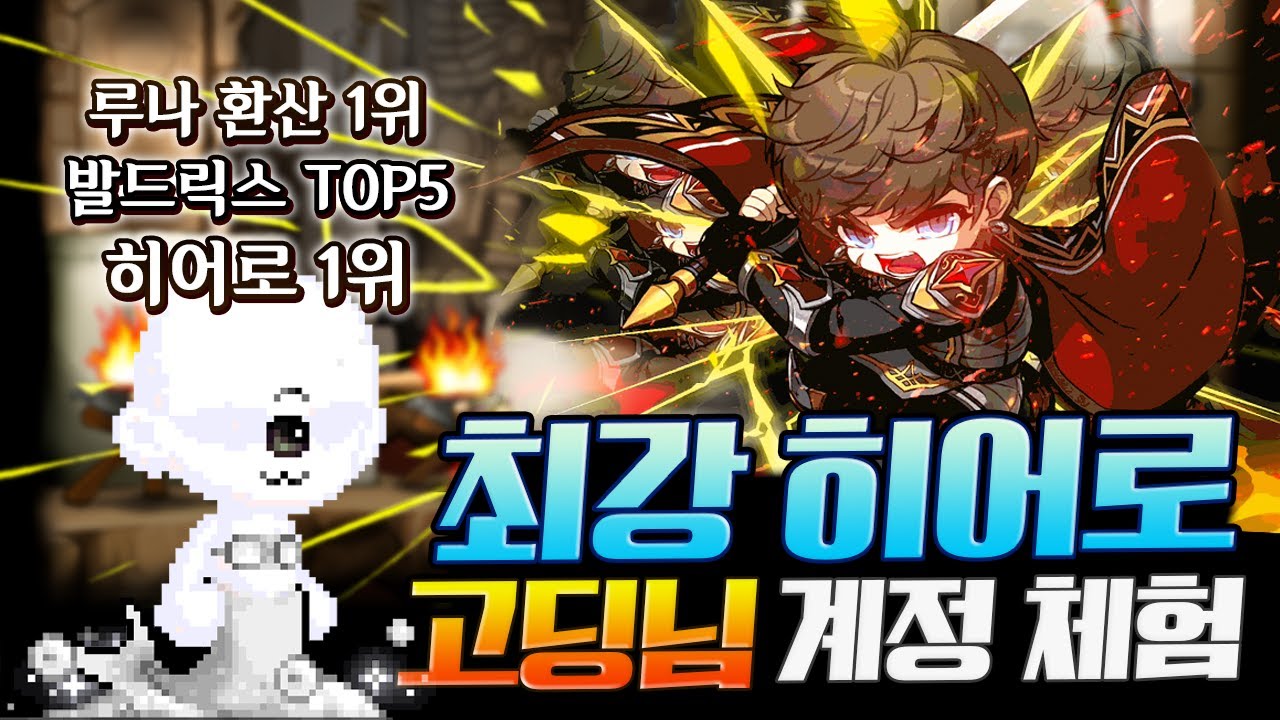 데스티니 파티원 히어로1등 고딩님을 모셨습니다!