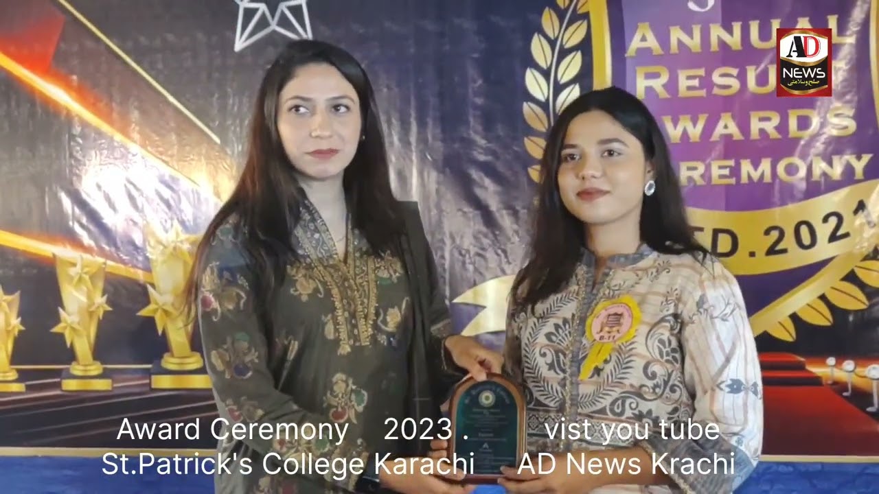 St patrick College  Karachi Award Ceremony Nov 2023