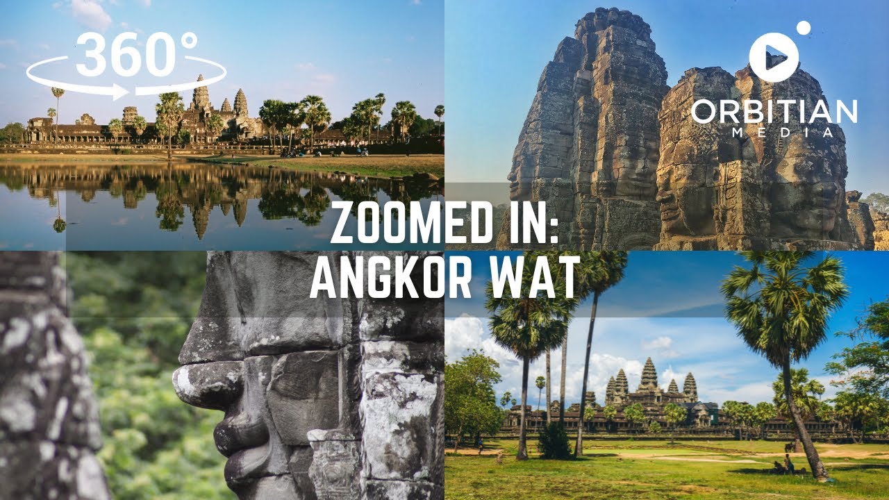 🏯 Ангкор-Ват, Камбоджа | Виртуальный тур 360° с озвучкой