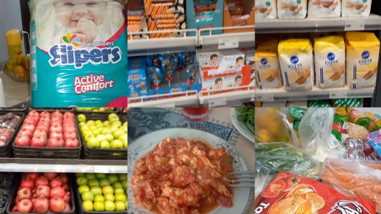 ❌ARAZ MARKET❌Pamidor🔄Yumurta bişirdim😋