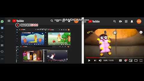 up to faster 5 parison to numberblocks