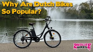 Why Dutch Bikes Are So Popular  iscooter U2 City Commuter Electric Bike