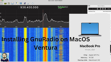 Having Trouble Installing and Running GnuRadio on Apple Silicone MacOS Ventura