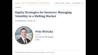 Equity Strategies for Insurers - AAM's 2026 Investment Conference