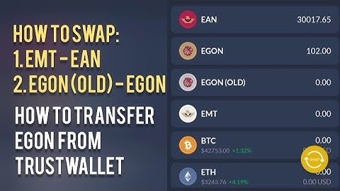 HOW TO SWAP EMT TO EAN & EGON (OLD) TO EGON | Eagle Network