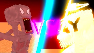 Minecraft Animation: SCP-096 "The Shy Guy" vs SCP-001 "Dr. Clef