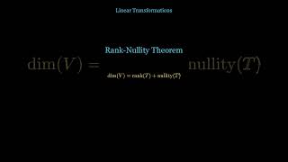 Linear Transformations: Kernel, Image & Rank-Nullity Theorem | HSST Maths 2026 | Part 2