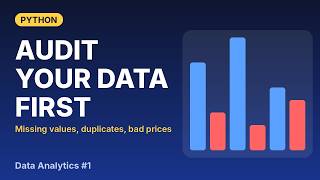 Python Data Analytics #01: Auditing a Retail Dataset Before You Trust It