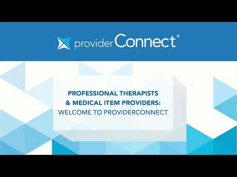 Professional Services Provider - Welcome to providerConnect