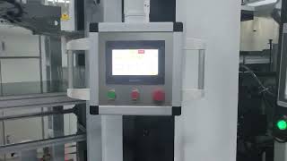 750 Servo-driven cup making machine producing 92mm-diameter PET beverage cups. #thermoforming #cup
