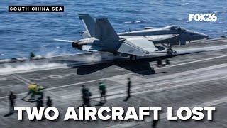 Navy loses two aircraft from Lemoore and San Diego from carrier within 30 minutes