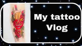 My forearm tattoo Vlog! TLC!