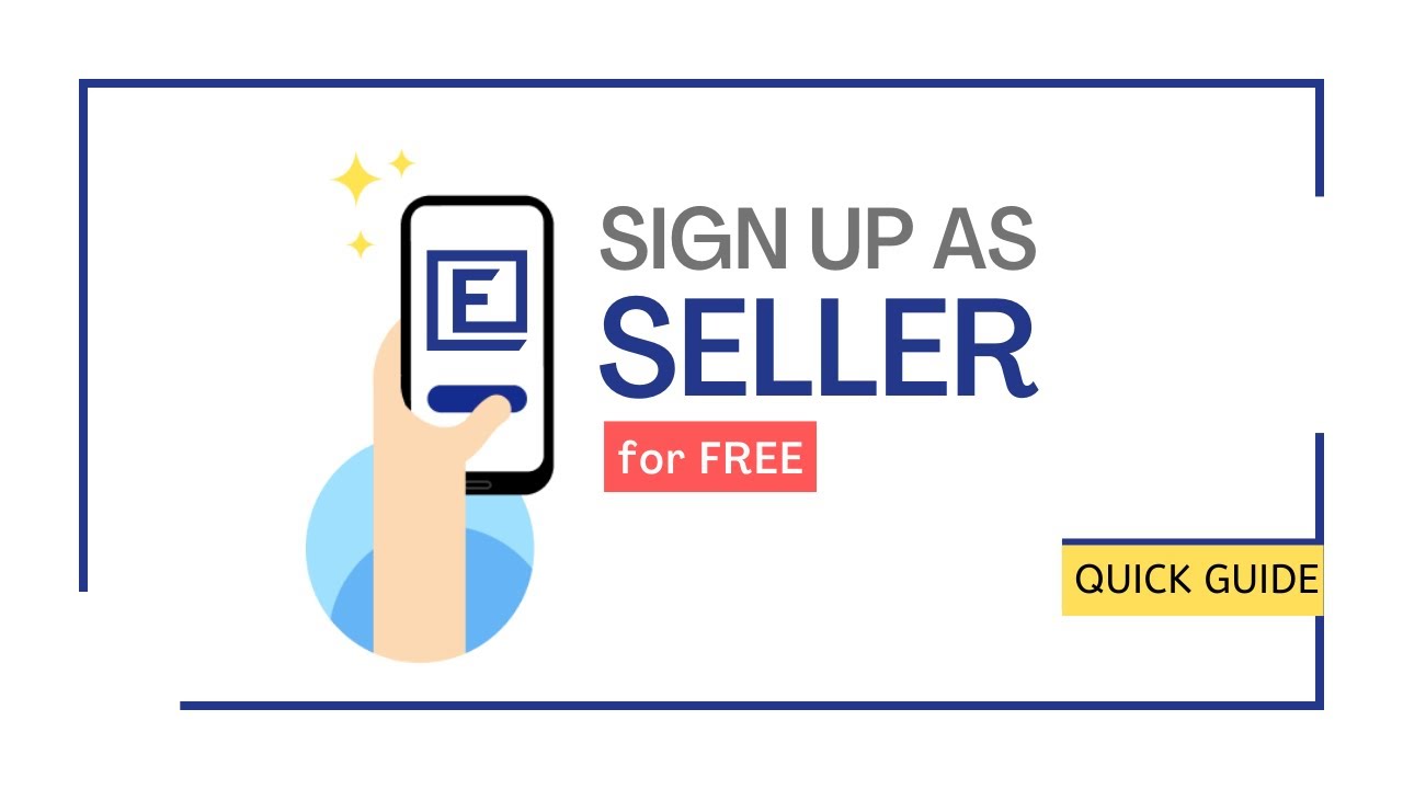 Sign up as a Seller on E-Aid Market