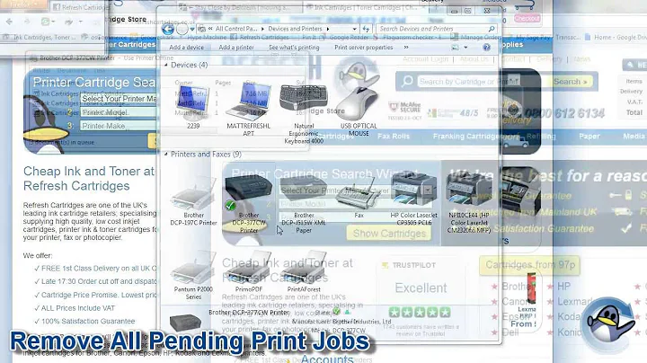 How to Make Your "Offline" Printer "Online" (Windows 7)