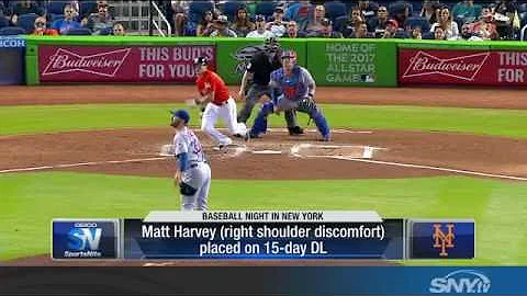 Matt Harvey heads to the DL and to a vascular spec...
