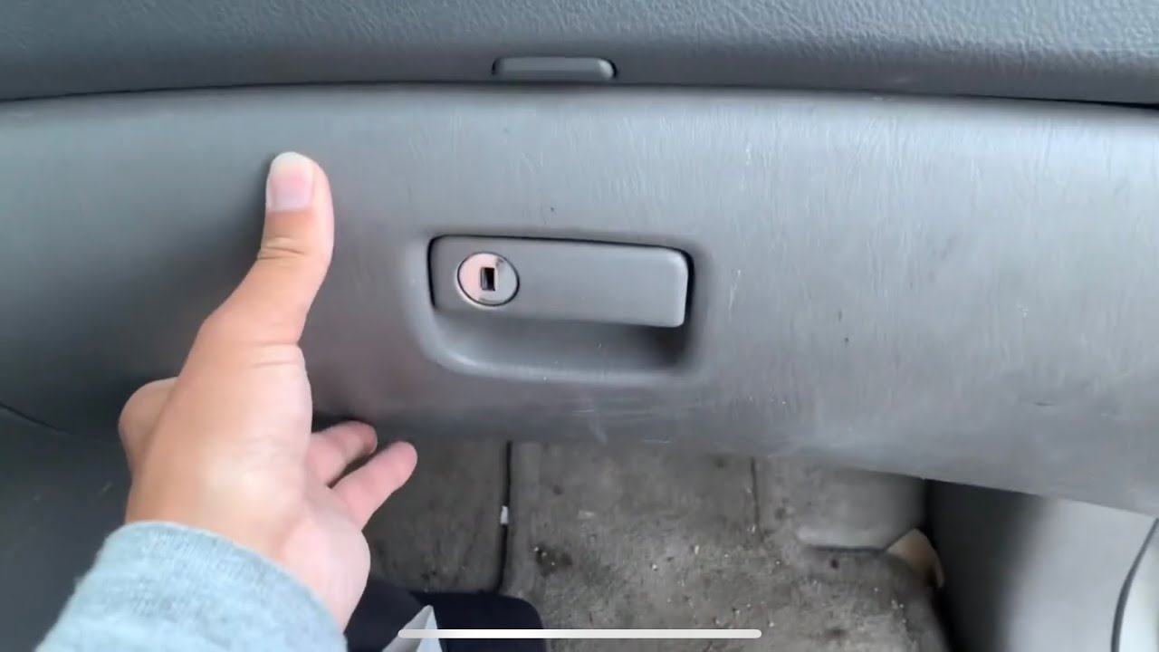 How to Fix Toyota Sienna Glove Box Not Staying Closed YouTube