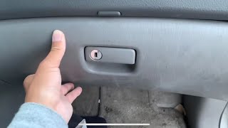 How to Fix Toyota Sienna Glove Box Not Staying Closed