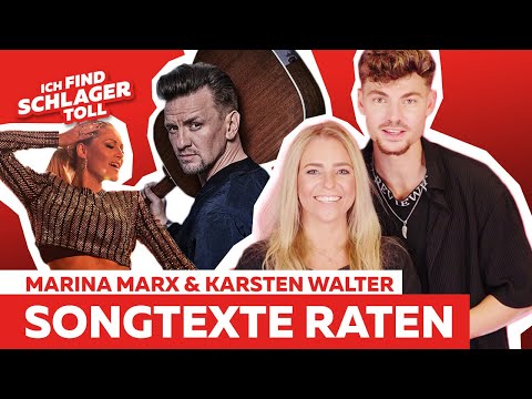 WAS!? Karsten Walter & Marina Marx erkennen Feuerherz nicht ?| Songtexte raten | Stars & Stories