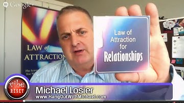 Relationships - How to Use Law of Attraction Step 1 Michael Losier includes worksheets