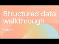 Glean structured data analysis walkthrough