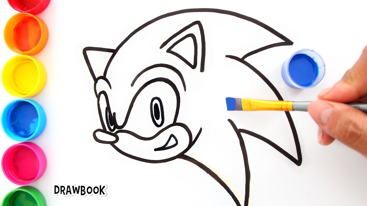 How to Draw SONIC, KNUCKLES & SHADOW Easy 🎨 | Step by Step Painting